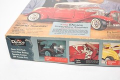Monogram Big Deuce Classic ’32 Ford Roadster 1/8 Scale Model Kit Unbuilt w/ Box