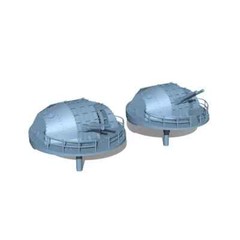 LY700604 1/700 Model Upgrade Parts IJN Type 89 127mm Twin AA Gun