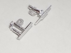 48 Ford Coupe TRUNK HANDLE , TRIM / EMBLEM from Revell 1:25 Model Kit 48