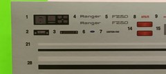 1980 Ford Dually 6 Wheel Drive 4×4 1/25 Decal Sheet Dash Ranger F250 Emblems