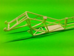 Mongoose 1957 57 Chevy Bel Air 1/24 Funny Car Frame Chassis Rear End Roll Cage