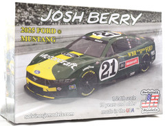 Salvinos JR Models “Motorcraft” Josh Berry 2025 Ford Mustang Nascar 1/24 Car Kit
