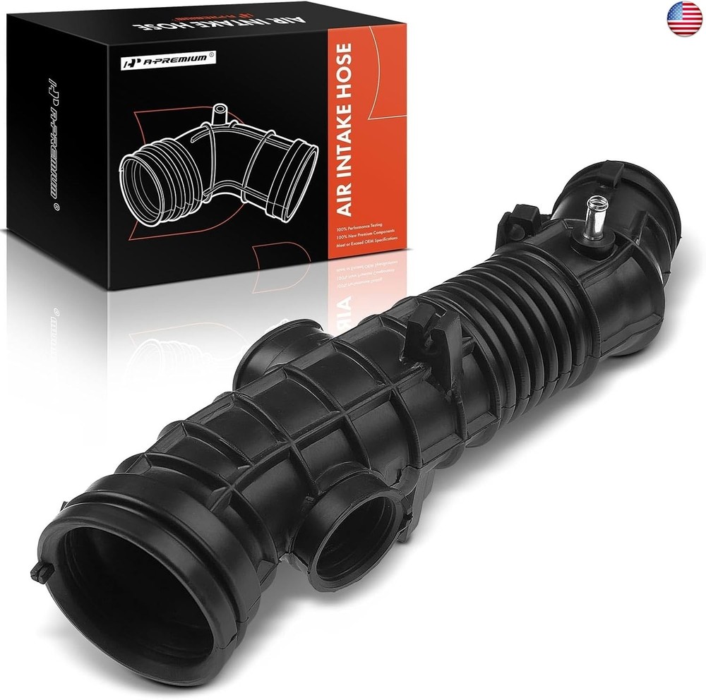 A-Premium Engine Air Intake Hose Tube [fits SOHC, 6Cyl 3.5L] Compatible with