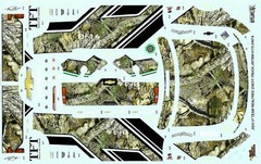 Just Want to Build a Model #7 Team Realtree Kyle Busch 1/24 Nascar decal