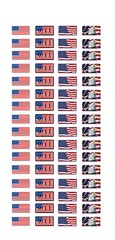 1/24 1/25 scale model car assorted USA US Flag license plates tags 1:25