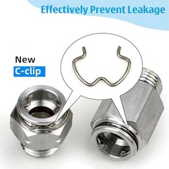 Automatic Transmission Cooler Line Fittings Compatible with Chevy 2004-2011