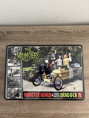 AMT AMT619 The Munsters Munster Koach 1:25 Drag-U-La Dragula Tin *SEALED INSIDE*