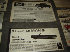 Vintage Model Kit Instructions 15 Sheets for 3n1 Trophy series and more Vintage