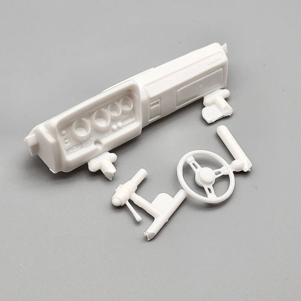 Revell 1/24 71 Plymouth GTX 85-2166 Parts Kit Bash Dashboard Steering Wheel
