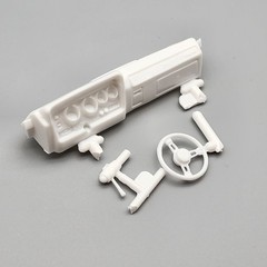 Revell 1/24 71 Plymouth GTX 85-2166 Parts Kit Bash Dashboard Steering Wheel