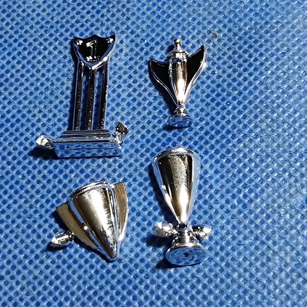 🌟 3 Trophies 1949 Mercury Hot Rod 1:25 Scale 1000s Model Car Parts 4 Sale AMT