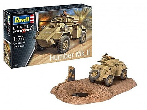 Revell-Germany Humber Mk.II Armored Vehicle – Plastic Model Military Vehicle