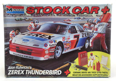 Monogram 1/24 Stock Car + Alan Kulwicki’s Zerex Thunderbird Model Kit #2908