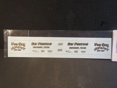 NEW!! Don Gay 65′ GTO AWB Spun Gold 1/25 Decal from Fremont Racing