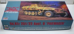 1/72 Scale German WWII Anti-Tank Half-Track, 251/22, Hasegawa