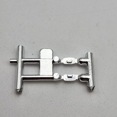 Revell 1/24 Shelby Cobra 427 S/C 85-2828 Parts Kit Bash Chrome Taillight Frames