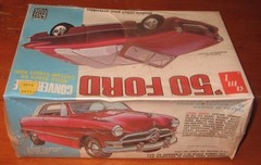 AMT 1950 Ford Convertible T353 1956 Fairlane T271 Lot of 2 Sealed 1970s Issue