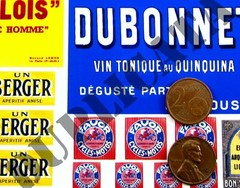 Diorama – 1/35 French Advertisement Posters, Various Sizes #3 – WW2 (2 sheets)