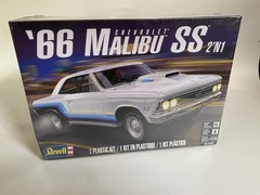 Revell 66 Chevrolet Malibu SS 2’N1 Plastic Model Kit Sealed Box