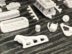 1/25 Ford Windsor Tunnel Ram Engine 12k 3D Printed