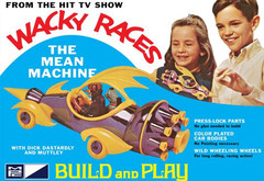 Wacky Races ” The Mean Machine” with Dick Dastardly and Muttley MPC 1/25