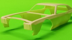 MPC 71 1971 Monte Carlo SS Super Stocker 1/25 Body Hood Chrome Bumpers NASCAR