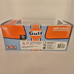 Motormax 1966 Volkswagen Beetle #48 Gulf Diecast Model Car 1:24 scale 79655 NIB