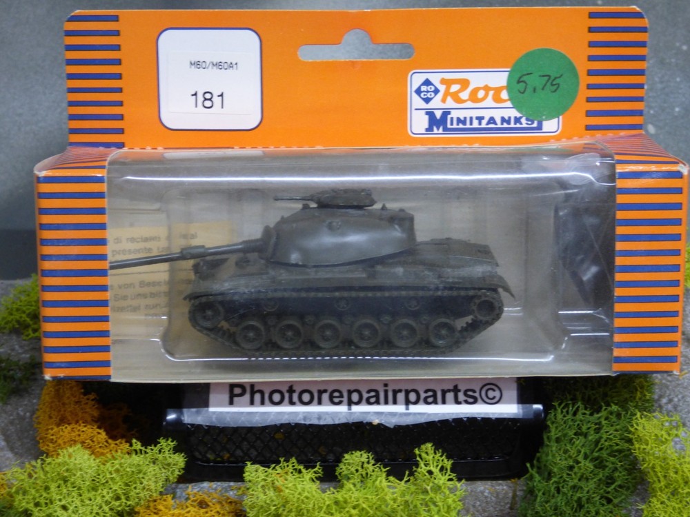 Roco Minitanks / (NEW) 1/87 Modern US M-60 / M-60 A1 Medium Tank Lot#7316©