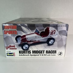Revell 1:25 Kurtis Midget Racer Edelbrock V-8/60 w Trailer Open Box Sealed