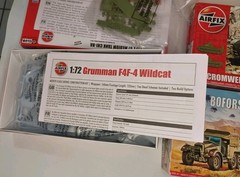 Airfix 1/76 & 1/72 Scales Plastic Model Kits Lot Of 4