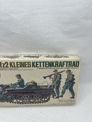 Vintage Tamiya 1/35 Sd.Kfz2 Kleines Kettenkraftrad Kit 3529 Unbuilt