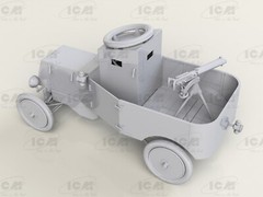 ICM 35670 Scale model kit 1:35 Model T RNAS Armoured Car WWI British Tank Crew