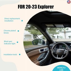 For Toyota RAV4 Left Driver Side Mirror Glass Replacement 2013 2014 2015 2016