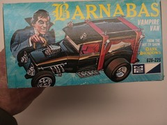 MPC 1969 Barnabas Vampire Van Model Kit Original Dark Shadows EARLY BOX