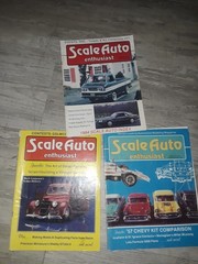 Scale Auto Enthusiast Magazine Sept /Oct 84 Jan / Feb 85 Nov/Dec 82 Lot 1