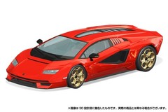 1/32 The Snap Kit Lamborghini Countach LPI 800-4 Red Plastic Model Kit AOSHIMA 1