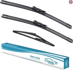 VTOGOI Wiper Blades With Rear Wiper Blades Set For Mini Cooper Countryman