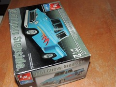 AMT ERTL 1957 Chevy Stepside Truck Model Kit NEW #6309 Contents Sealed 1/25