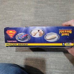 Revell Pinewood Derby Superman Racer Kit, New in Box 🔥