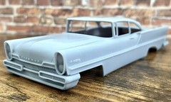 1/24 Scale: Stock “1957 Lincoln Premiere” Body. 3D Printed; Resin.