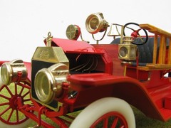 Photo-etched detailing set for Ford Model T 1914 Fire truck by ICM 24004, 1/24