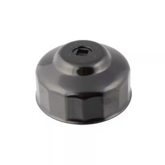 86 Mm X 16 Flute Oil Filter Cap Wrench in Black