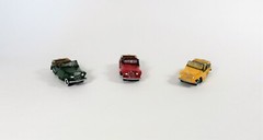 New! SMC-856 1950 Willys Jeepster Convertible 1/87-HO Scale Clear Resin Kit