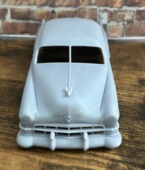1/24 Scale: Stock “1949 Cadillac Fastback” Body. 3D Printed; Resin.