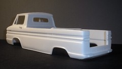 1961 CORVAIR RAMPSIDE PICKUP — RESIN CURBSIDE KIT — 1/25 scale