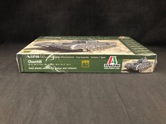 Italeri Churchill WWII Allied Military Vehicle 1:56 SC Plastic Model Kit 15760