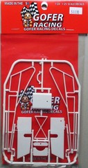 Gofer 51130 Early 1960’s T/F Tube Dragster Frame W/ Body plastic model kit 1/25