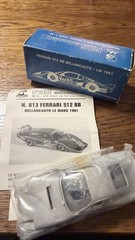 Ferrari 512 BB BELLANCAUTO Metal Kit 1/43 FDS Automodelli 1981