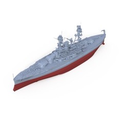 SS700525S 1/700 Military US Oklahoma Nevada-class Battleship BB-37 Full Hull