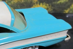 1958 FORD EDSEL 2 Door Hardtop Dealer Promo Model Car Friction Wheels Turquoise